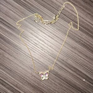 Like New Kendra Scott Butterfly Necklace